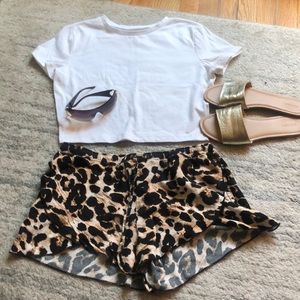Cute leopard shorts